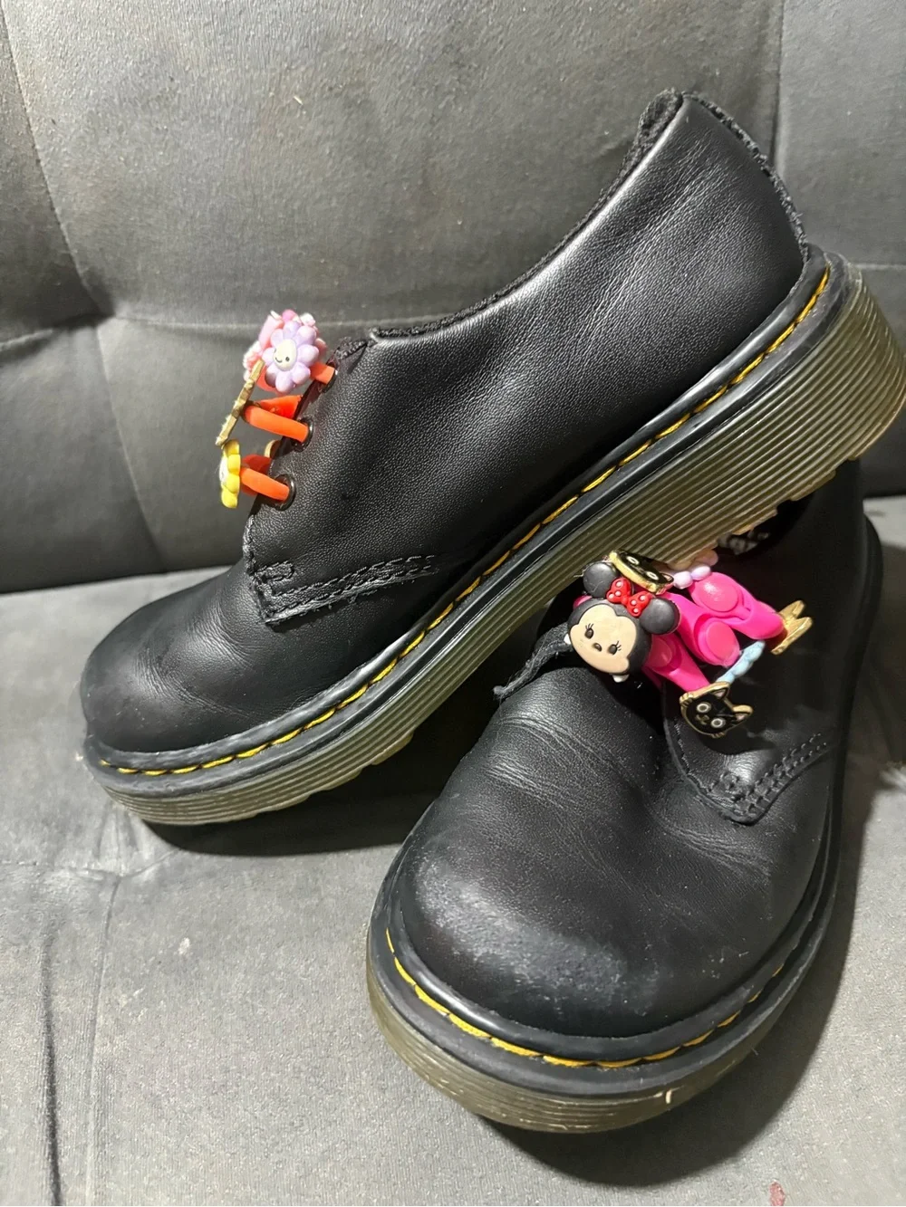 Dr. Martens 1461 Oxford Shoes Children’s Kids Size 13 Black Leather